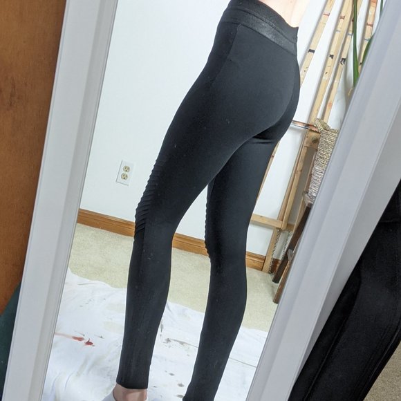Zara Basics Collection Moto Leggings - Picture 5 of 6